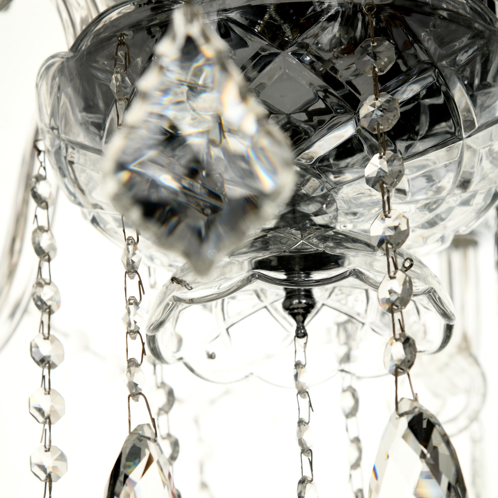 Elegant Crystal Chandelier with K9 Crystals (HL21181/7+7)