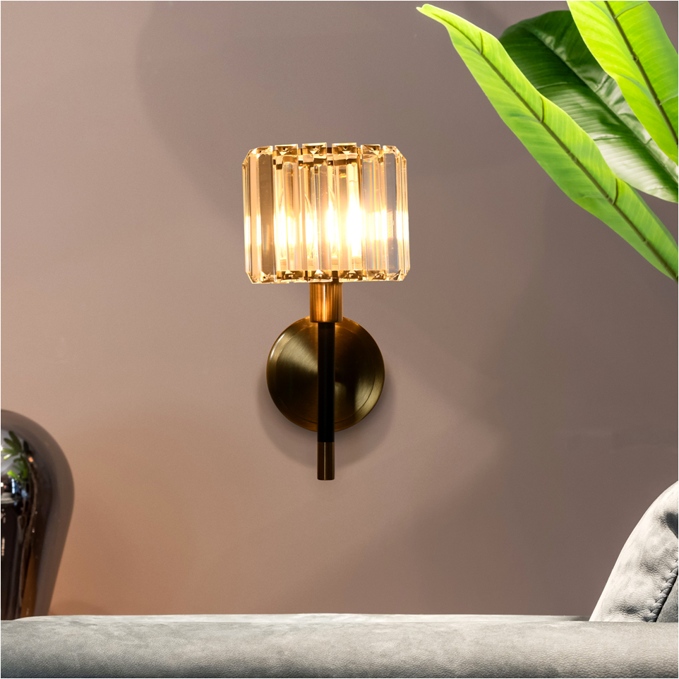 Decorative Crystal Wall Light Lamp for Home Décor (HL22085/1)
