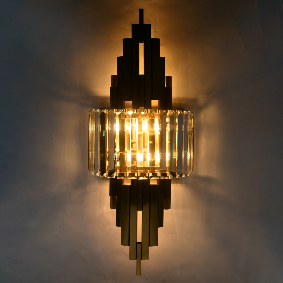 Crystal Wall Mount Light Fixture (HL22087/2)