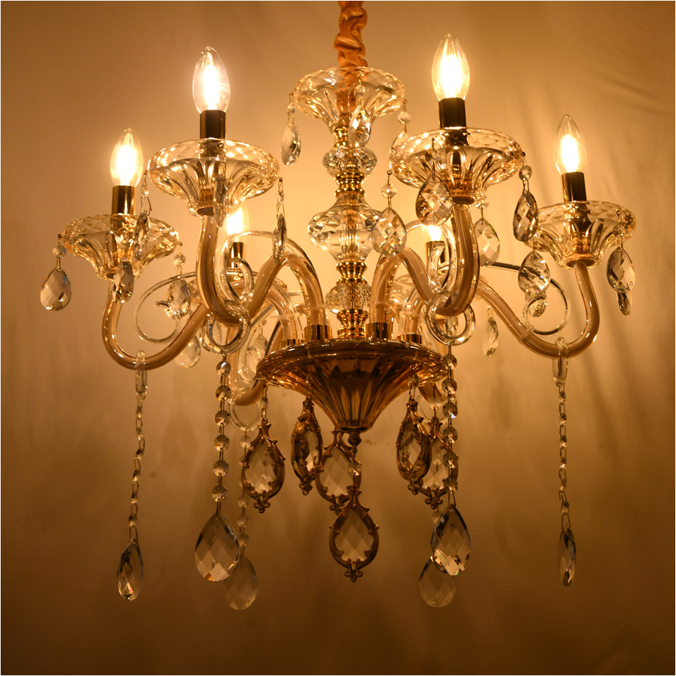 Antique Style Chandelier for Home Decor (HL8457/6)