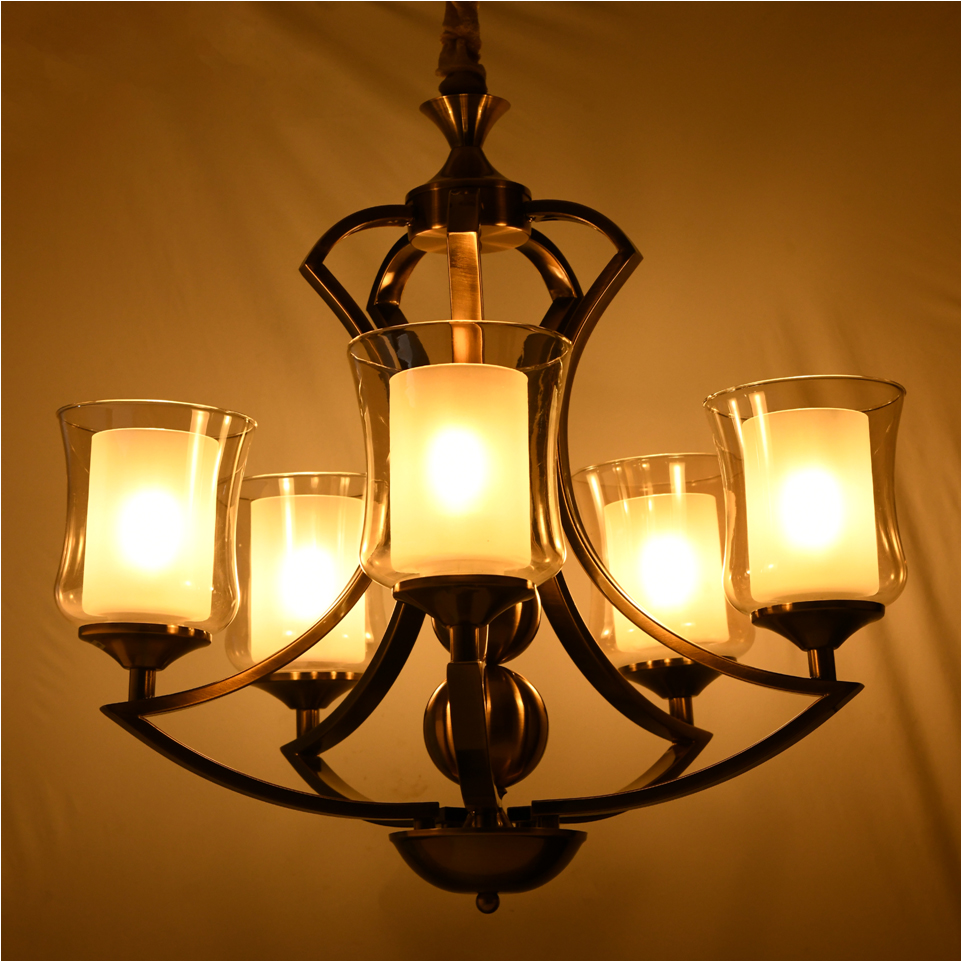 6 Light Contemporary Style Chandeliers for Décor (JH1739/5)