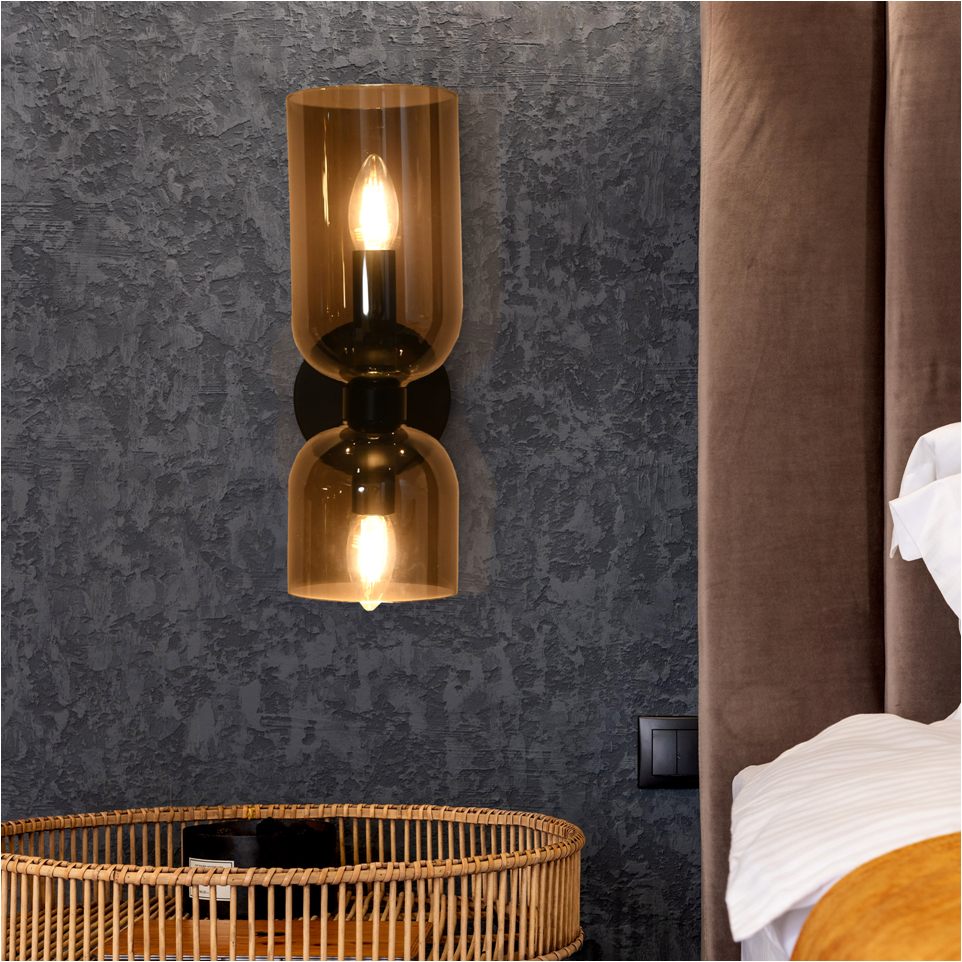 Modern Fancy Light Led Wall Lamp Crystal Gold (JS69)